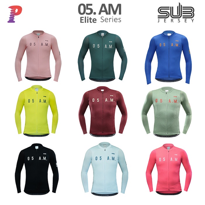 SUB JERSEY 05 AM LONG SLEEVES ORIGINAL CYCLING SUBJERSEY BAJU SEPEDA