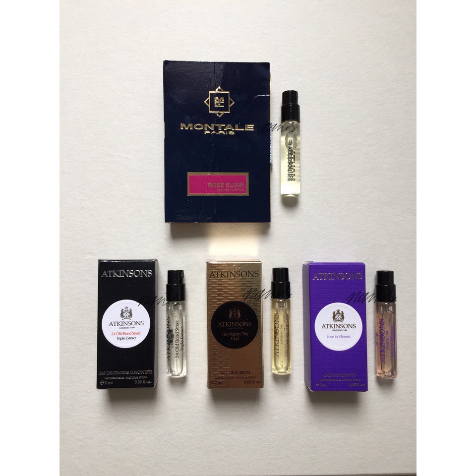 Montale Paris & Atkinsons Eau de Parfum Vial