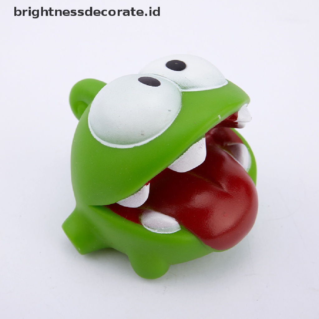 [Birth] Tali Kodok Vinyl Karet Games Boneka OM NOM Candy Gulping Monster Mainan Figure [ID]