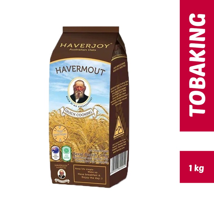 

Haverjoy Quick Cooking Oat 1kg - Havermout Oats