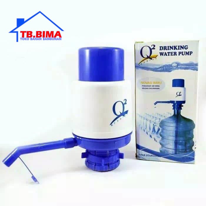 O2 Drinking Water Portabel Pump Pompa Air Galon Manual