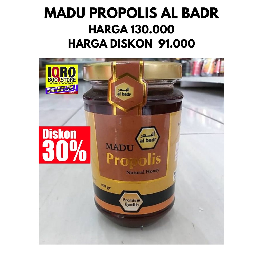 

Madu Propolis Al Badr 400gr