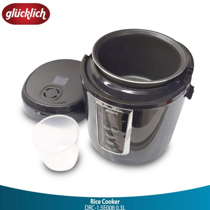 Glucklich Digital Rice Cooker / Penanak Nasi Drc-1.5E008 0.3L