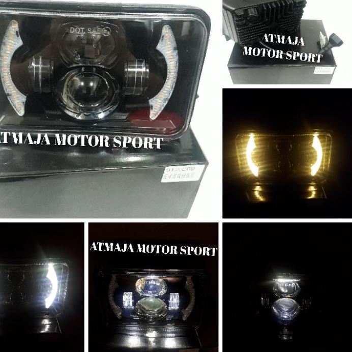 Jual Lampu Led Daymaker Kotak 4x6 Inch Rx King Gl Pro Max Honda Win Dll