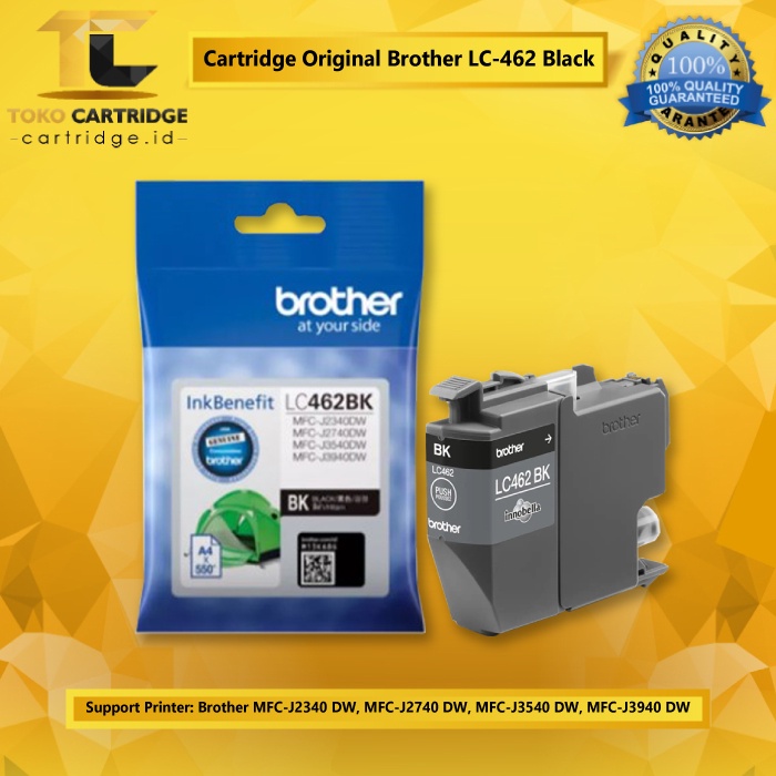 Tinta Cartridge Original LC462 LC 462 MFC J2340DW J2740DW J3540DW J3940DW