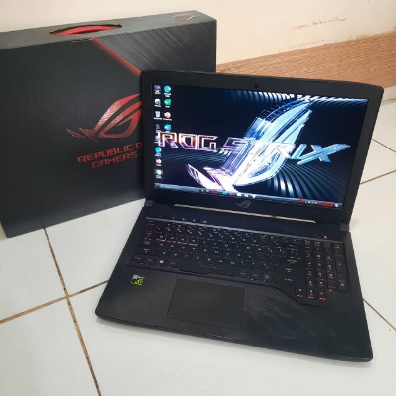 Laptop Asus ROG Strix G531GT Core i7-9750H Ram 8Gb/SSD 512Gb Nvidia Geforce GTX 1650 4GB FULL RGB