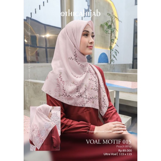 Ethica Hijab Voal Motif 015