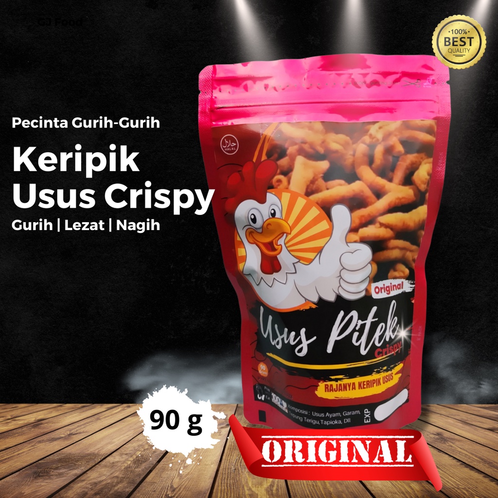 

Keripik Usus Ayam Crispy USUS PITEK Terlejat di Dunia