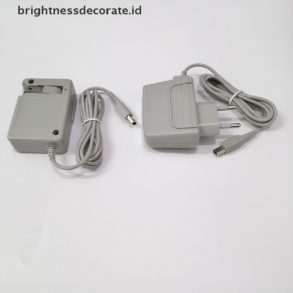 [Birth] Ac 100-240V Adaptor Charger Dinding Power Supply Untuk Nintendo DSL DS Lite NDSL [ID]