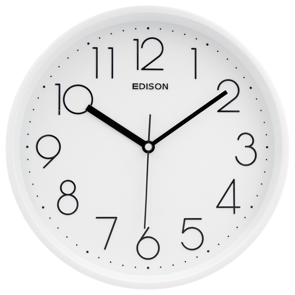 Jam Dinding Edison ES EQ 290 T18 Timbul Diameter 290mm 29cm
