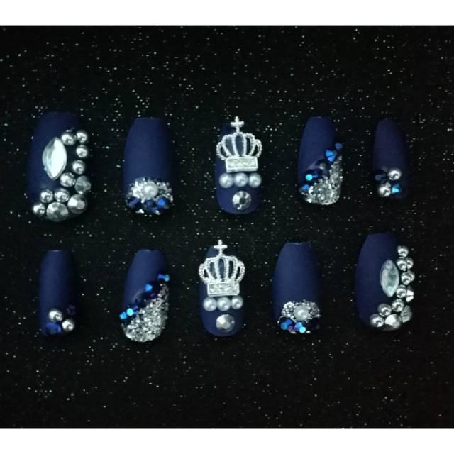 10pcs kuku palsu matte handmade by FaeyzaShop_