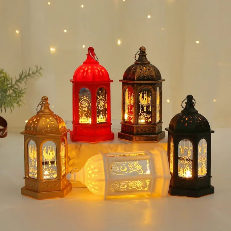 Ramadan Lampu Lantern EID Mubarak Dekorasi Table Light Ramadan