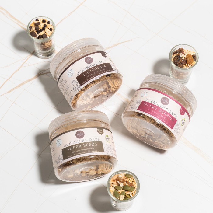 

[BISA COD] OatBarn Overnight Oats - Bundle of 3 | Oatmeal