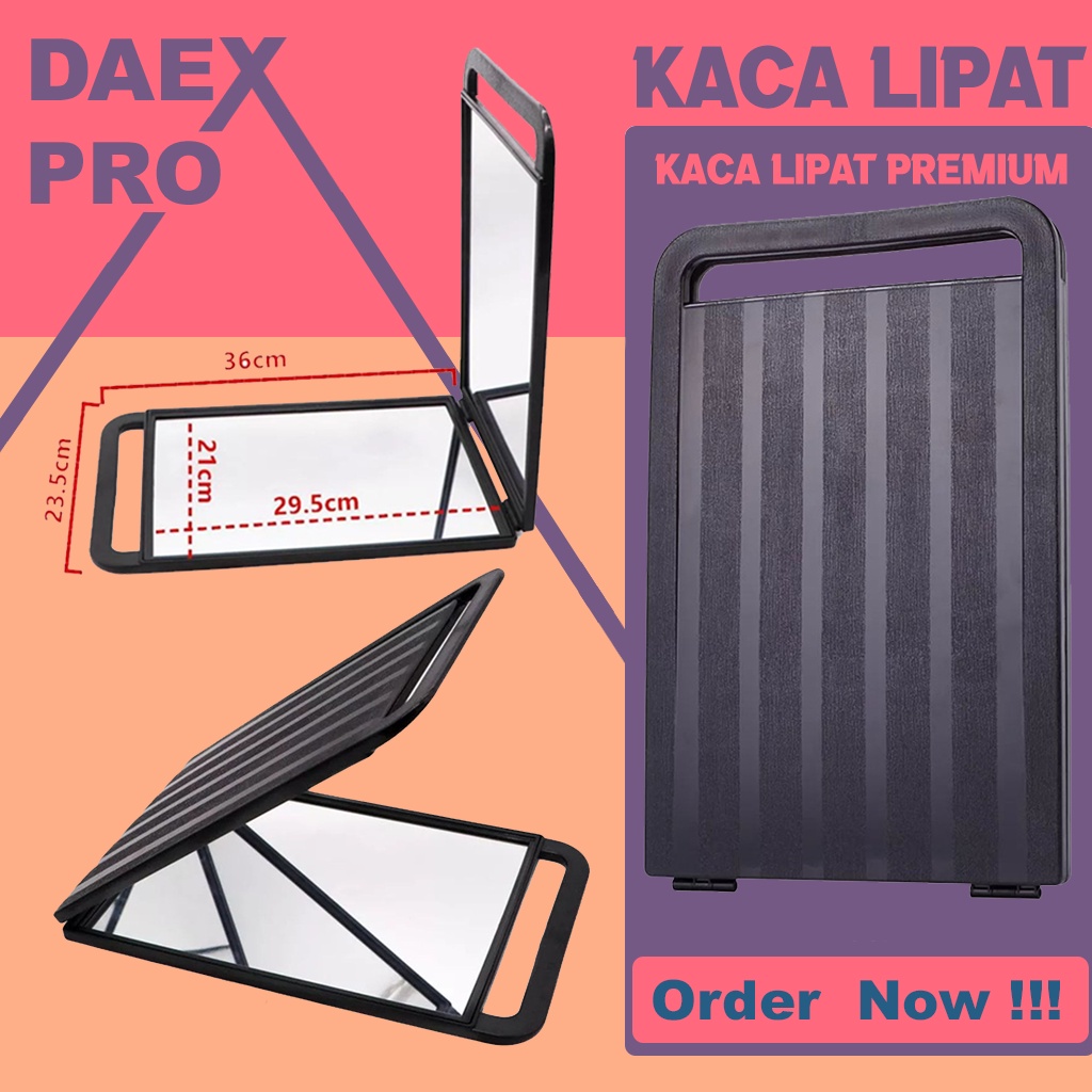 KACA LIPAT BARBERSHOP / CERMIN BARBER / KACA LIPAT 2 SISI