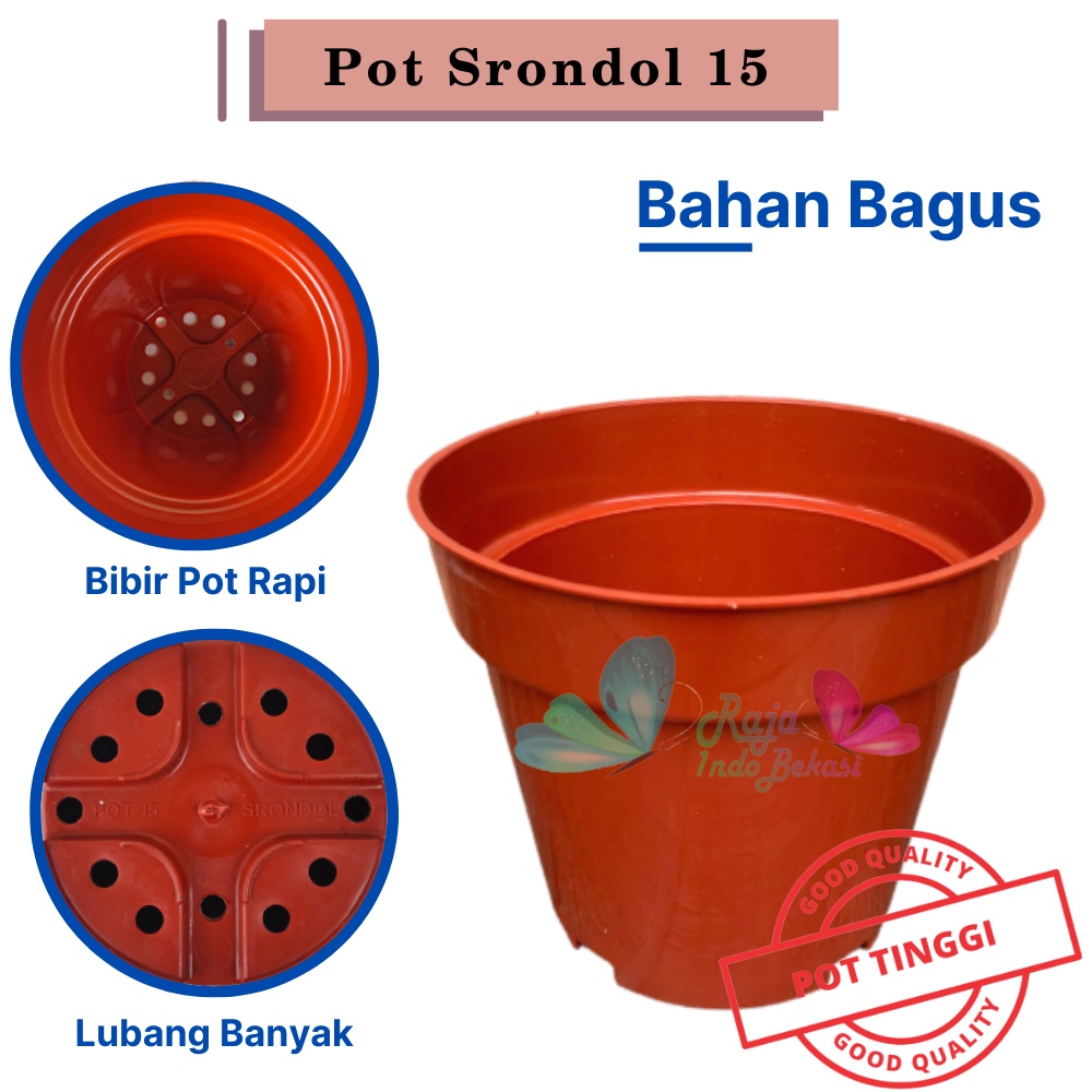 Rajaindobekasi Pot Tinggi Srondol 15 Merah BataTerracota Terracotta Merah Coklat- Pot Tinggi Usa Eiffel Effiel 18 20 25 Lusinan Pot Tinggi Tirus 15 18 20 30 35 40 50 Cm Pot Bunga Plastik Lusinan Pot Tanaman Pot Bibit Besar Mini Kecil Pot Srondol