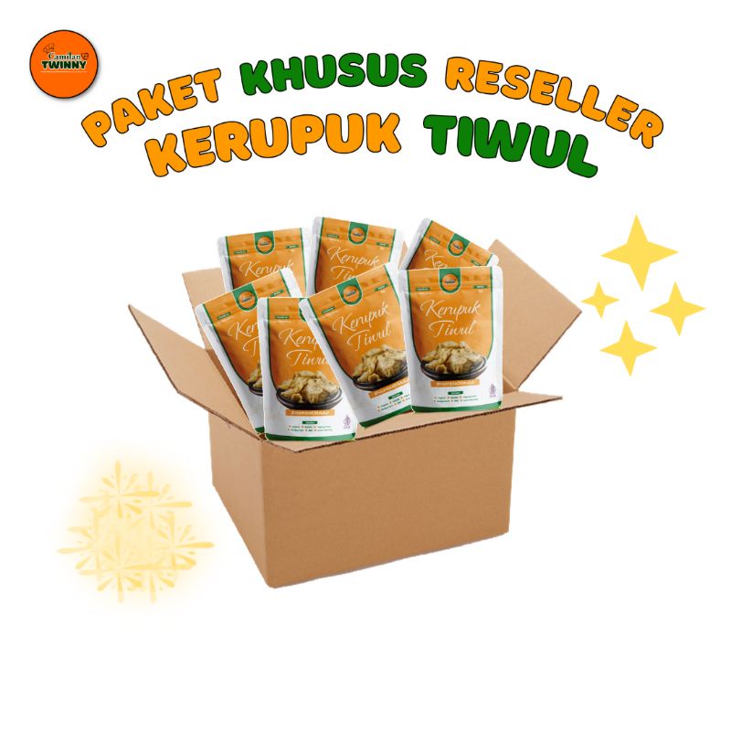 

KERUPUK TIWUL PAKET KHUSUS RESELLER | CAMILAN | SNACK