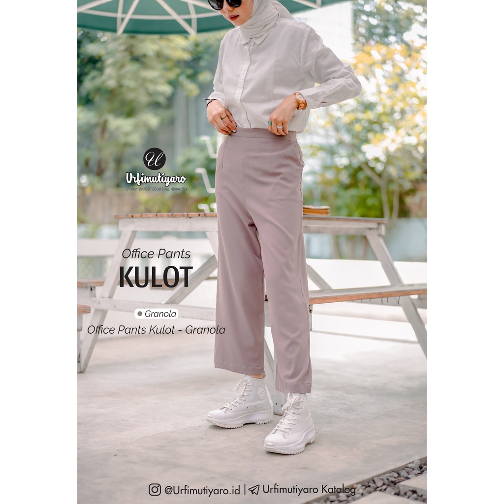 OFFICE PANTS BAGGY/CULLOTE