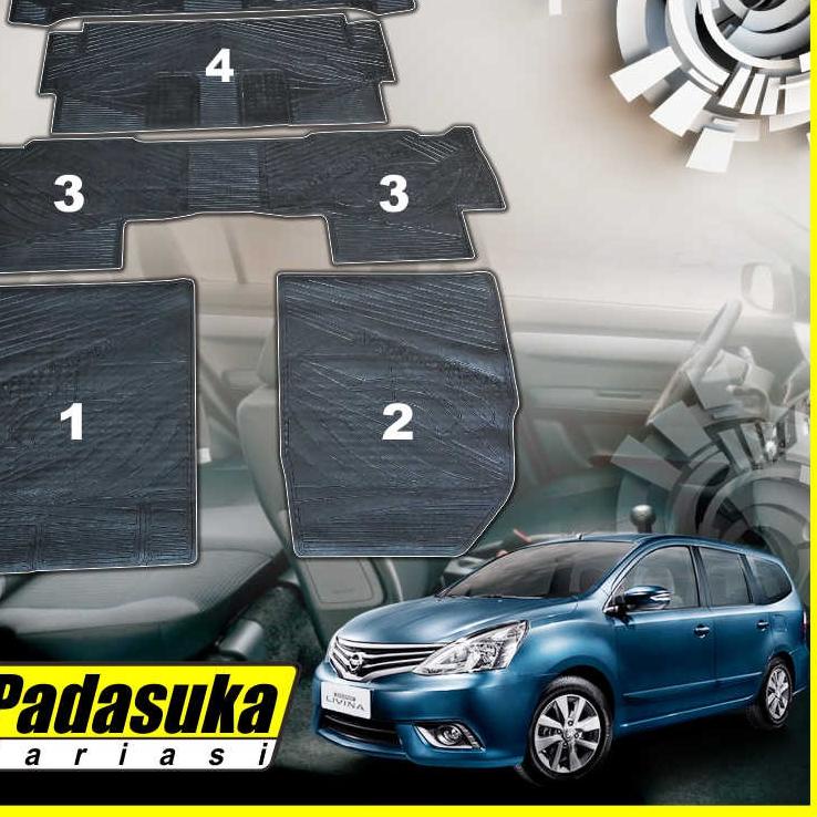Terlaris Karpet Grand Livina 2007 2008 2011 2013 2016 Karpet Nissan Livina Karpet Karet Grand Livina