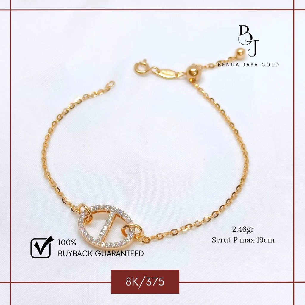 Gelang Serut Siem Fashion Emas 8K/375