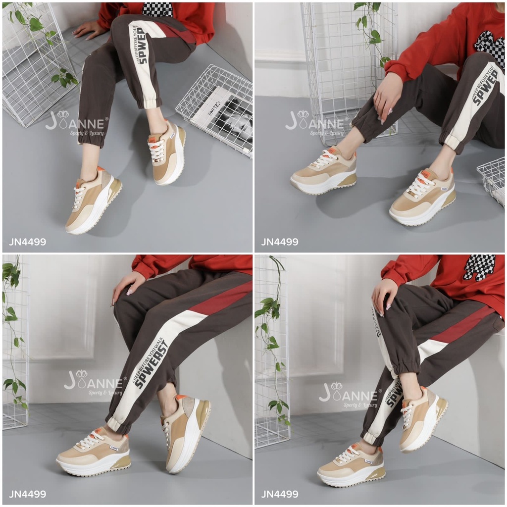 JOANNE Highsole Sneakers Shoes #JN4499 ORIGINAL