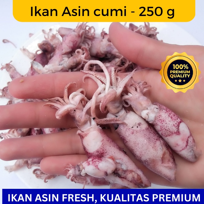 

Ikan Asin Cumi Rebus Segar, Kualitas Premium