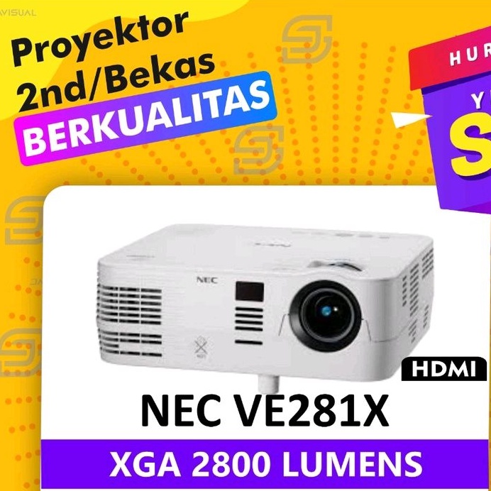 [JaVis] PROYEKTOR NEC VE281X XGA 2800 LUMENS SECOND BERKUALITAS