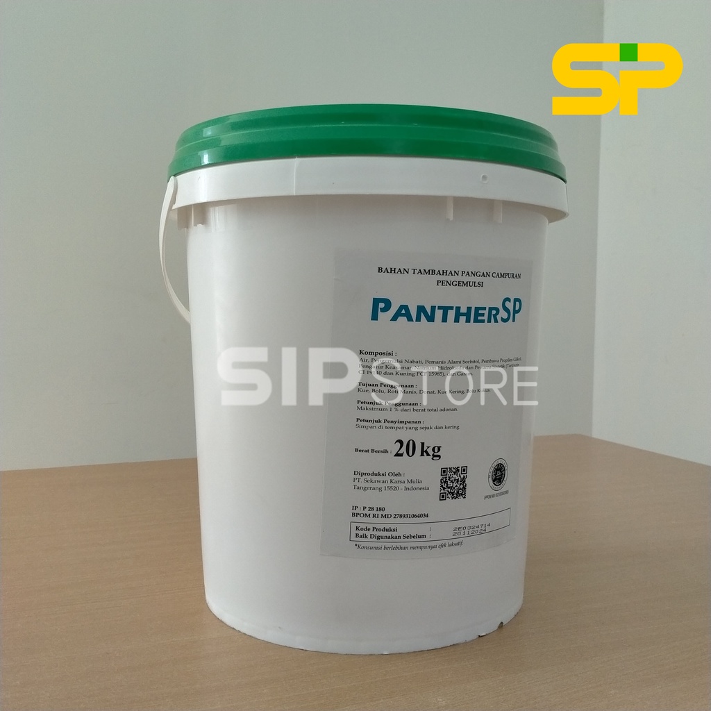 PANTHER SP 20kg / SP TBM / Ovalet / Pengembang Kue / Pelembut Kue / Pengemulsi Kue / Cake Emulsifier