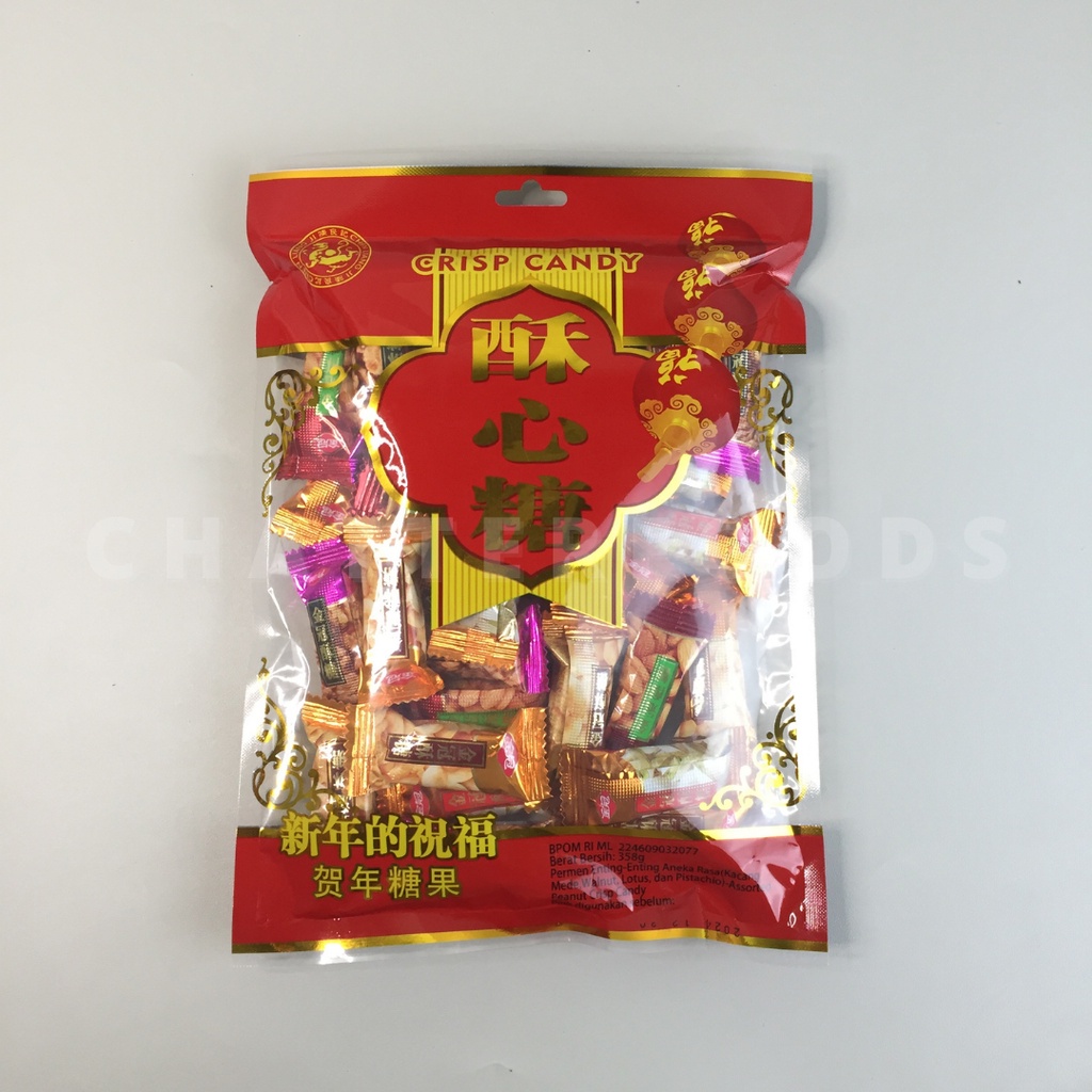 

Permen Enting-Enting 358 Gr Aneka Rasa Kacang - Crips Candy
