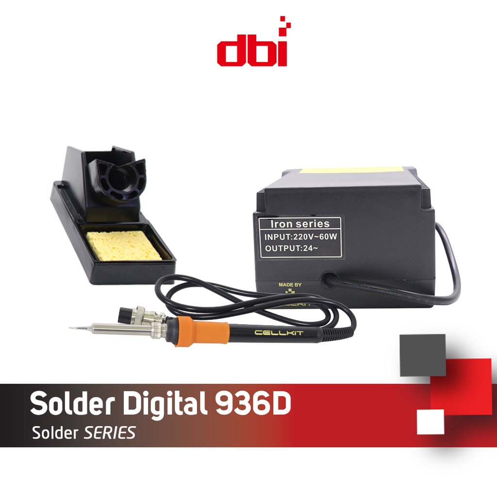 Solder Pengatur Suhu Digital CELLKIT 936D V2022