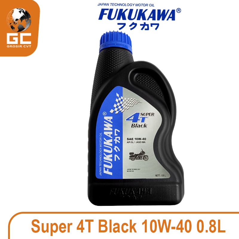 Oli Mesin Matic Gold 10W-30 API SL/JASO MB 800ml Fukukawa