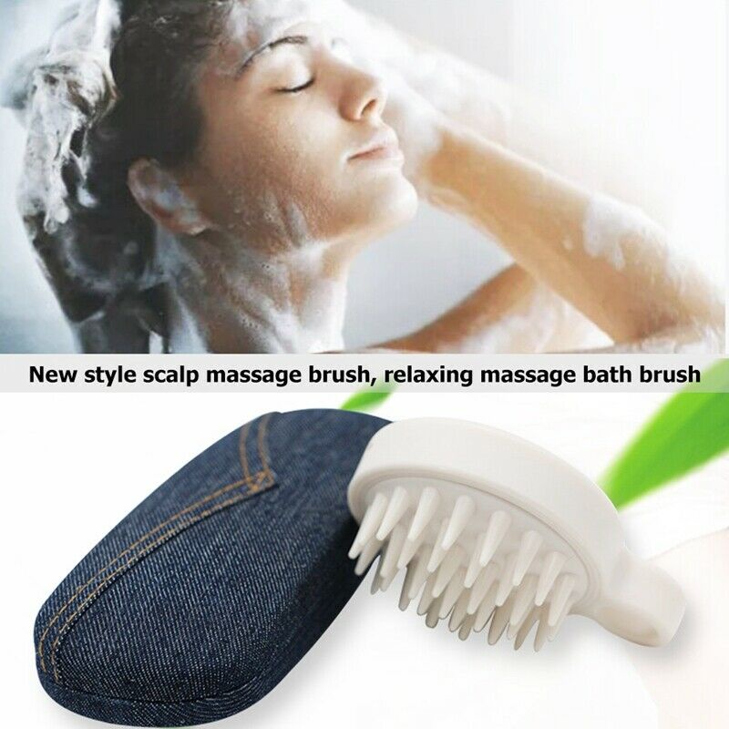 MAANGE Silicone Comb Brush Scalp Massager Bath and Shampoo Hair Sisir Rambut Anti Kusut Premium / Sisir Rambut Pijat / Sisir Anti Kusut Original 0355