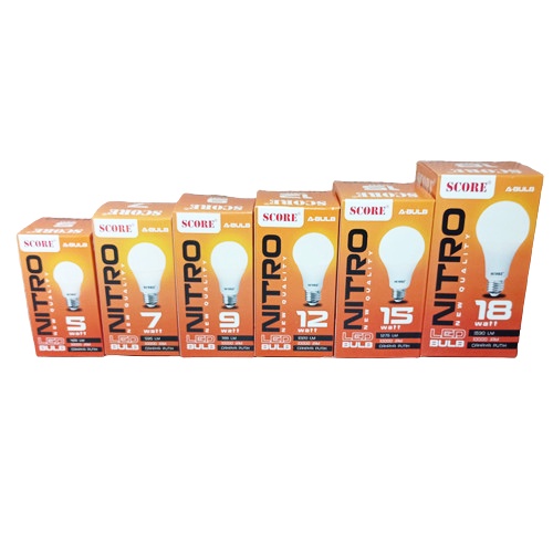 Bohlam Led Score - Lampu LED BULD NITRO Cayaha Putih