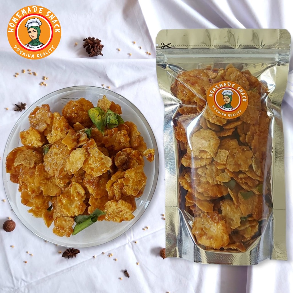 

Homemade Snack - Emping Thailand Daun Jeruk Homemade Snack Halal Kualitas Premium