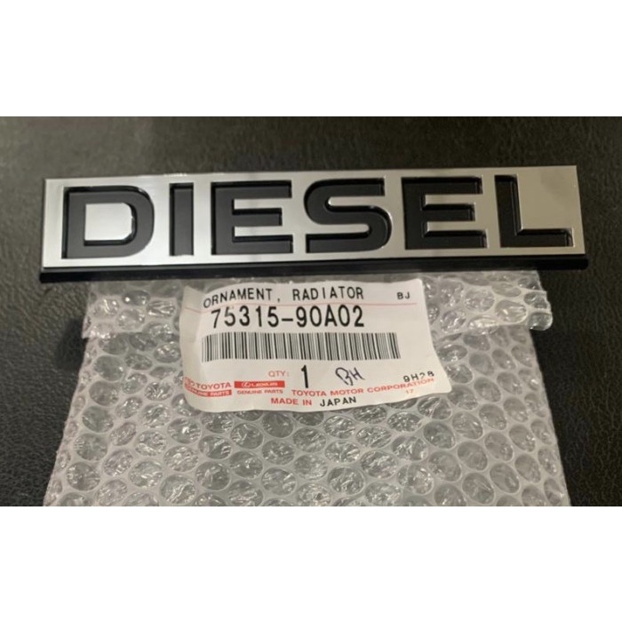 Emblem Diesel Toyota Hardtop