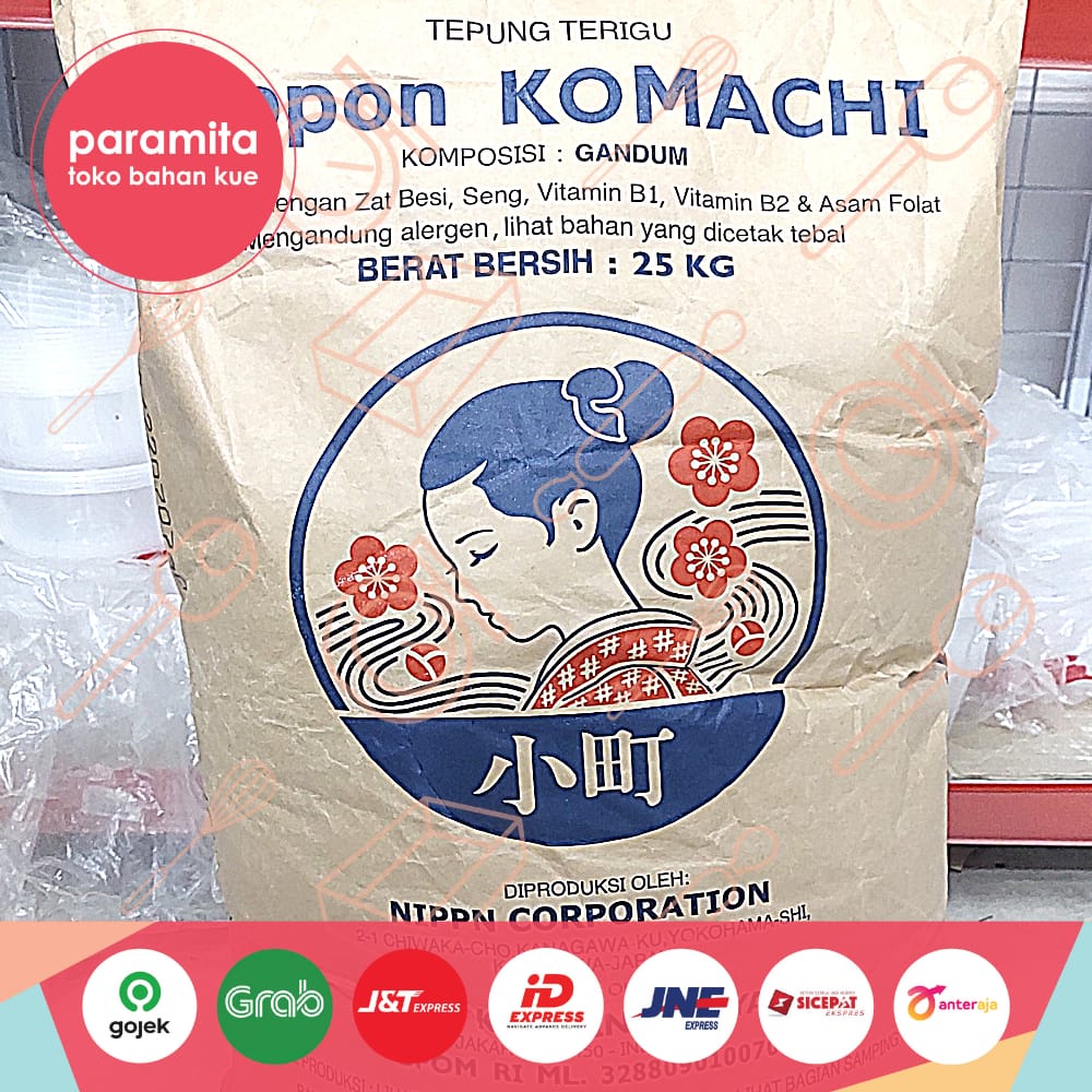 Komachi Tepung Terigu Repack / Curah 500 gr