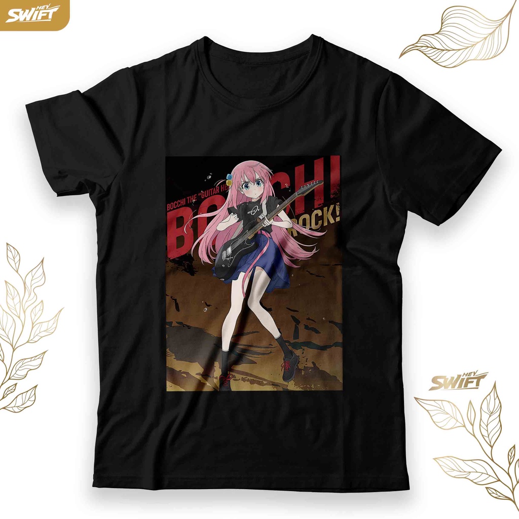 KAOS Bocchi The Rock Anime Poster hitori gotoh anime TSHIRT BAJU DISTRO