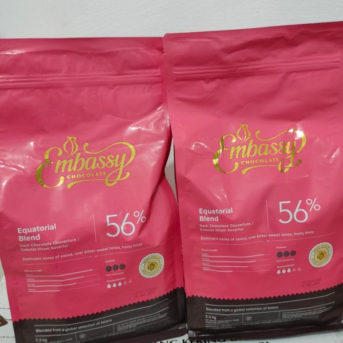 

TULIP EMBASSY EQUATORIAL DARK COUVERTURE 56% - 100 GR