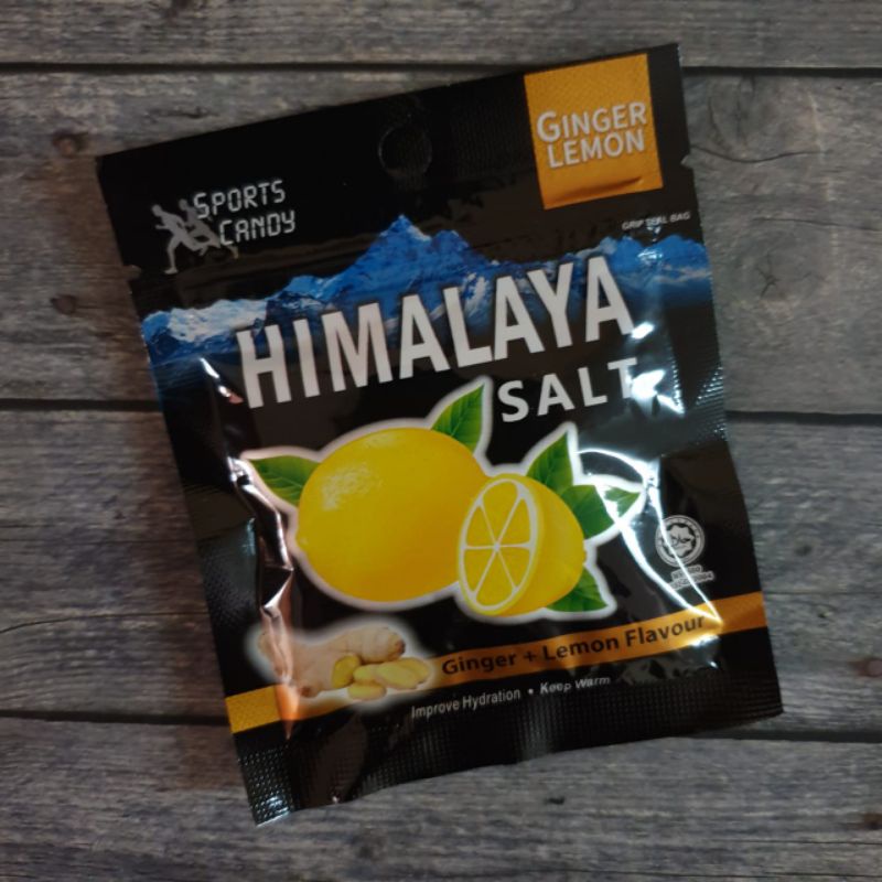 

Himalaya Salt Sports Candy Ginger Lemon Permen Singapore