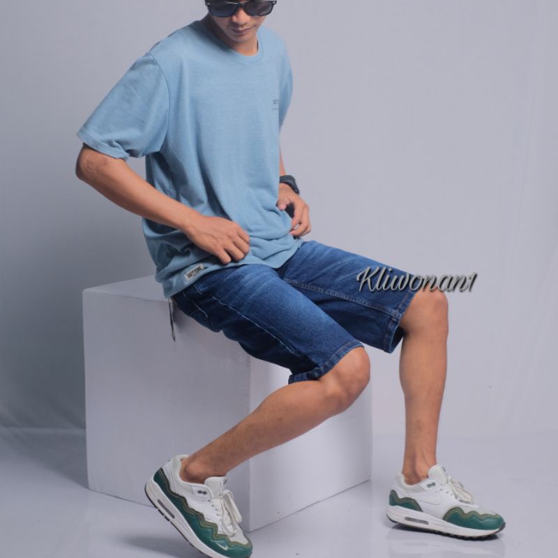 CELANA JEANS PENDEK PRIA RIP