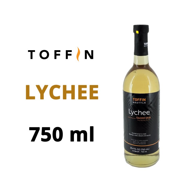 

TOFFIN LYCHEE SYRUP - SIRUP RASA LECI - 750 ML