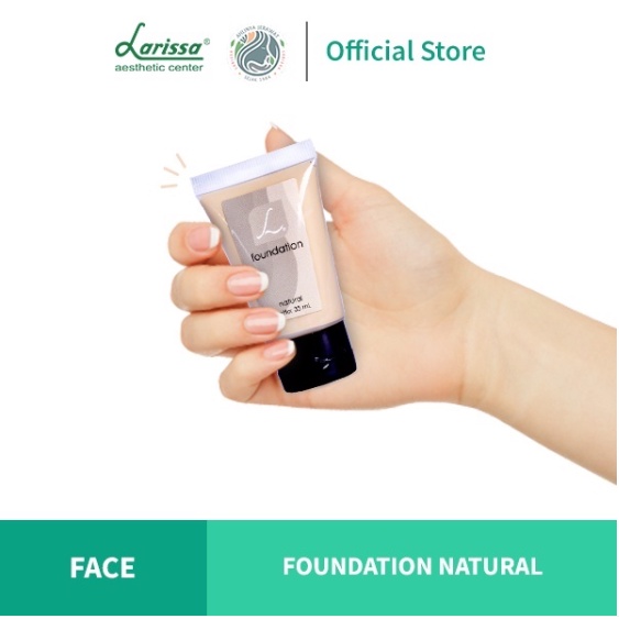 Larissa - Foundation Natural - Alas bedak