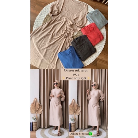 One set rok serut knit