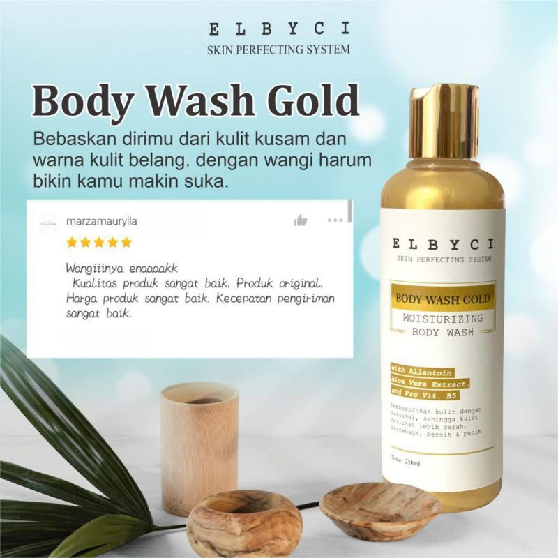 Body wash gold