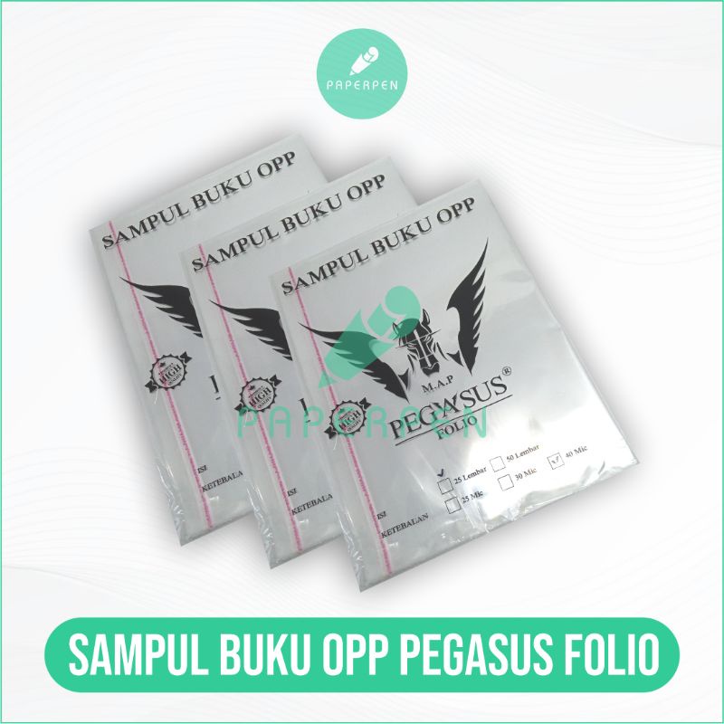 

(Pak) Sampul Bening Pegasus Folio