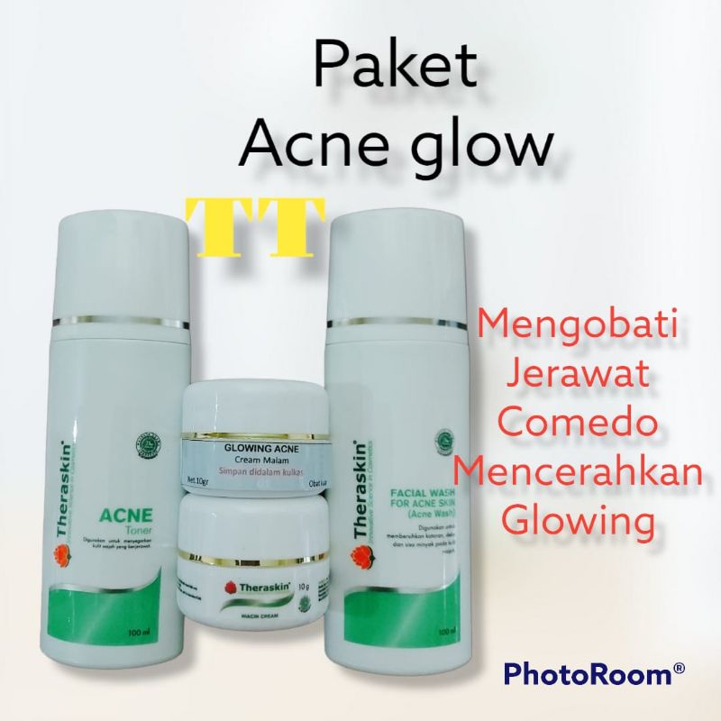 paket acne glow isi 4