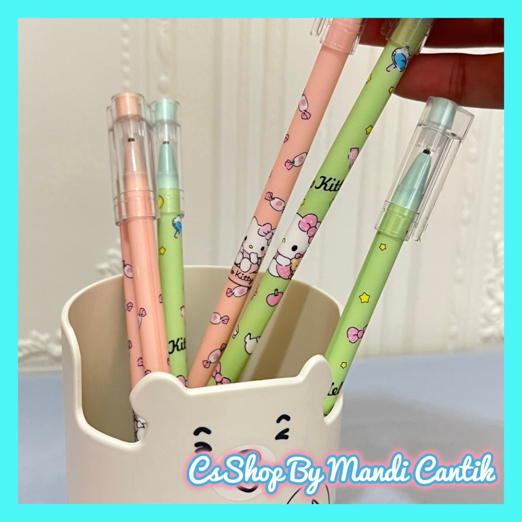 

1 Lusin Pulpen Pena Gel Odemei Bisa Hapus Motif Qiduo Kucing Cewe Cantik Lucu Murah Berkualitas Cod