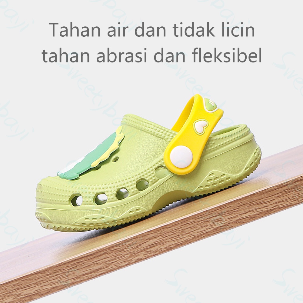 SweetyBayi Sandal anak perempuan laki laki lembut Sendal anak kartun Sepatu sandal anak