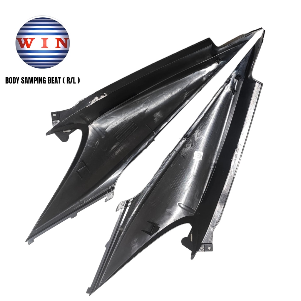 COVER BODY BELAKANG BEAT KARBU PUTIH ORIGINAL WIN KIRI KANAN SET