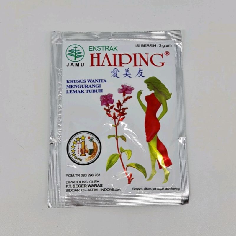 

JAMU HAIPING (isi 5 sachet)