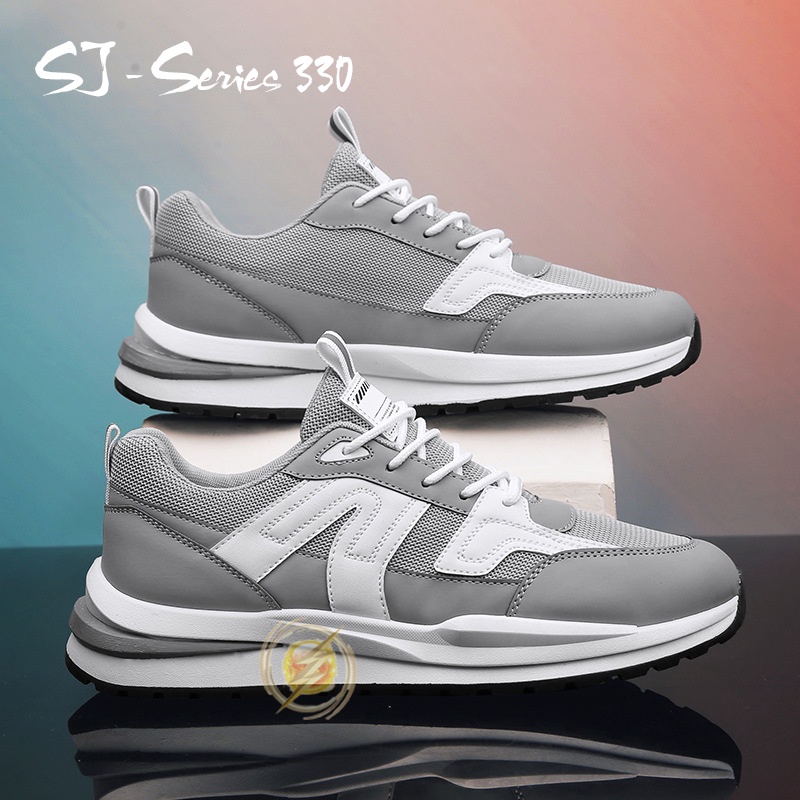 [JWALK] Sepatu Sneakers Casual Pria Keren dan Nyaman buat Hangout Kualitas Import Premium -330